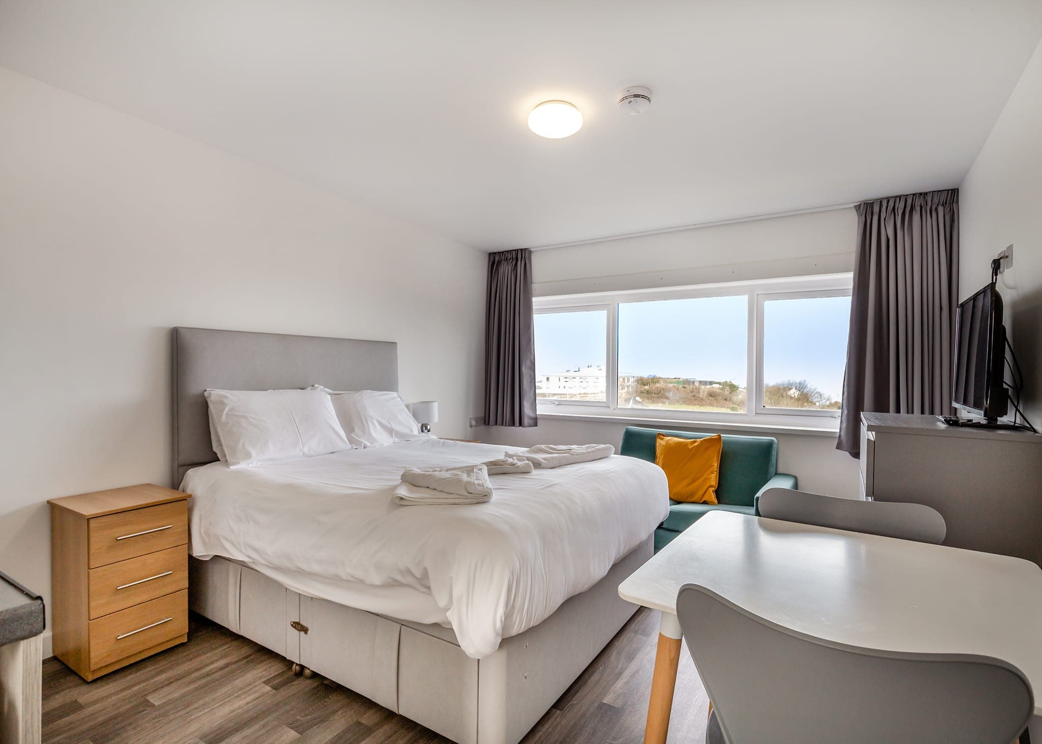 double bedroom sea view