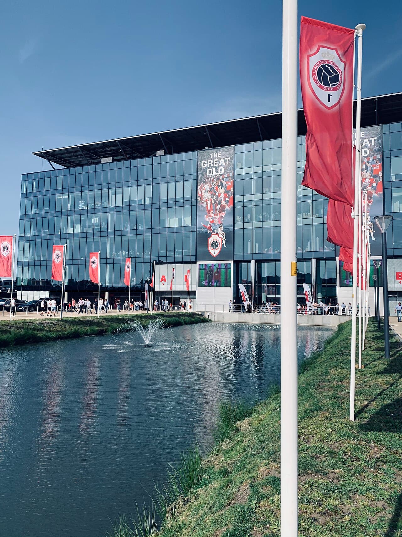 Royal Antwerp — Bosuil stadium tour